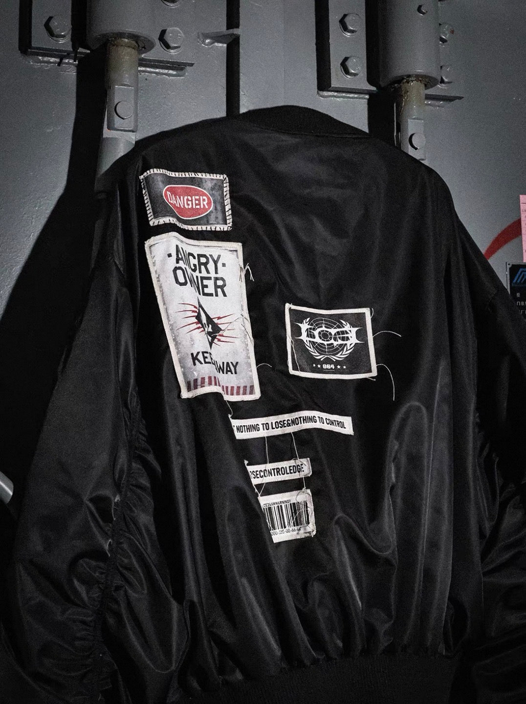LOSECONTROLEDGE Bomber Fit MA-1