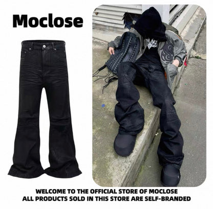 【期間限定販売】MOCLOSE Simple Denim Flare Pants