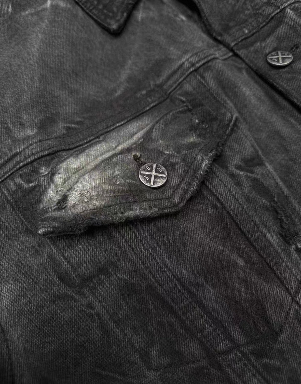 EODUP Wash Denim Jacket