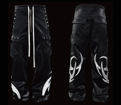 99CLUB Wax leather Pants