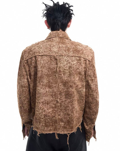 STARTEXCEEDEND Wasteland Distressed Jacket