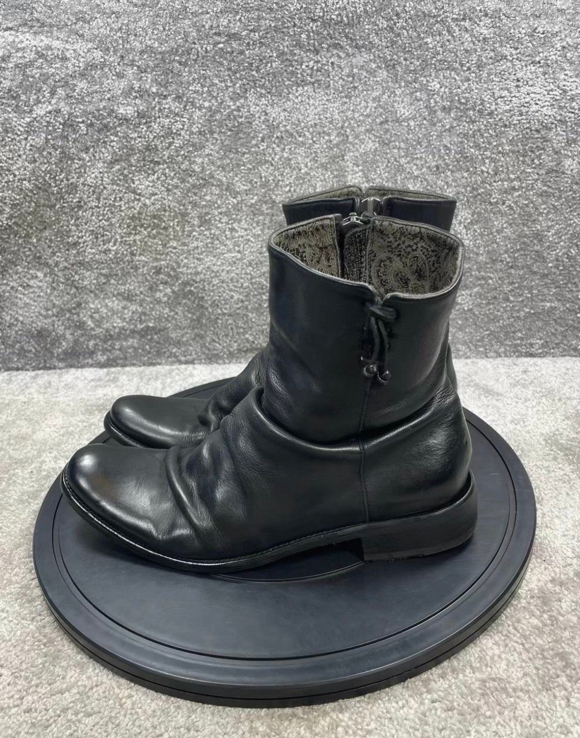 Vintage Washed Mid Boots