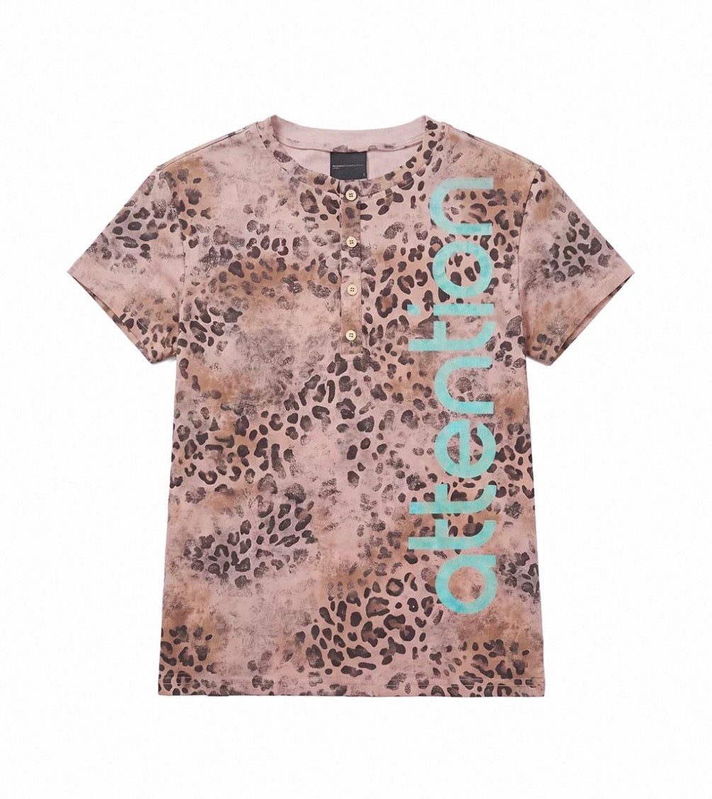Leopard Slim Fit T-Shirt