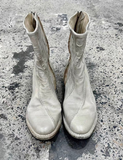 Vintage Leather Engineer Boots