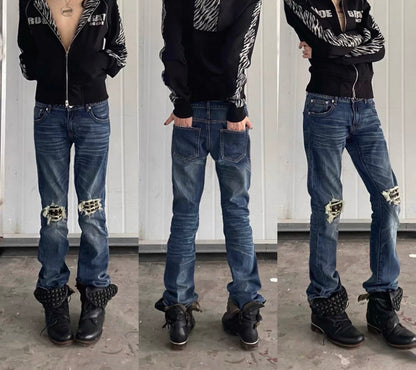 Vintage Buckle Short Boots