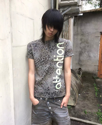 Leopard Slim Fit T-Shirt