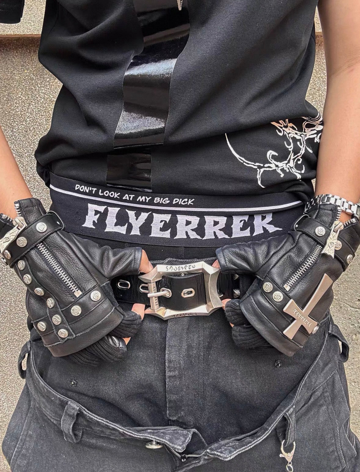FLYERRER Cross leather grove