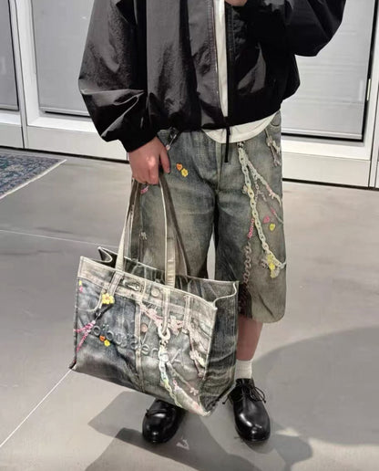 HIGH POINT Print Chain Half Pants