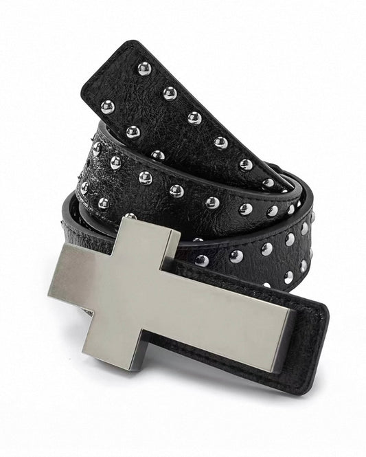 SELFISH SELECT PU leather cross Belt