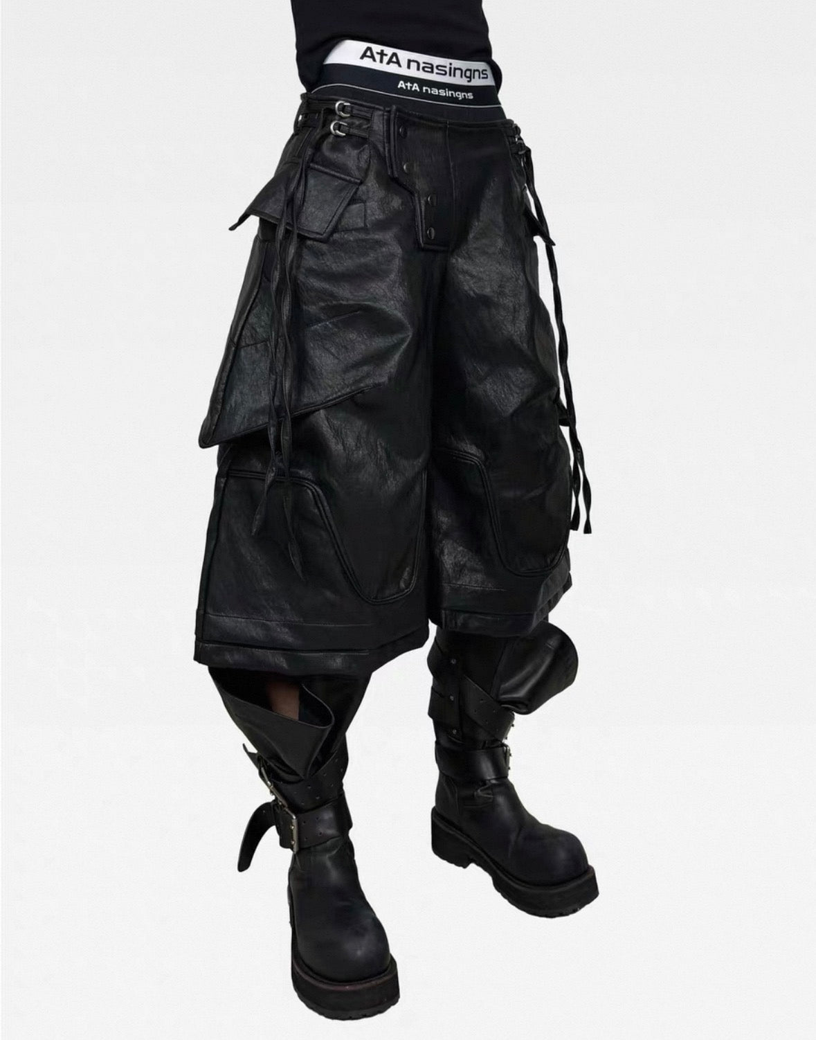 ATANOTHINGNESS Long half pants