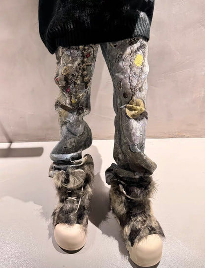 ROCKSTA×F.V.V.O Platform Boots