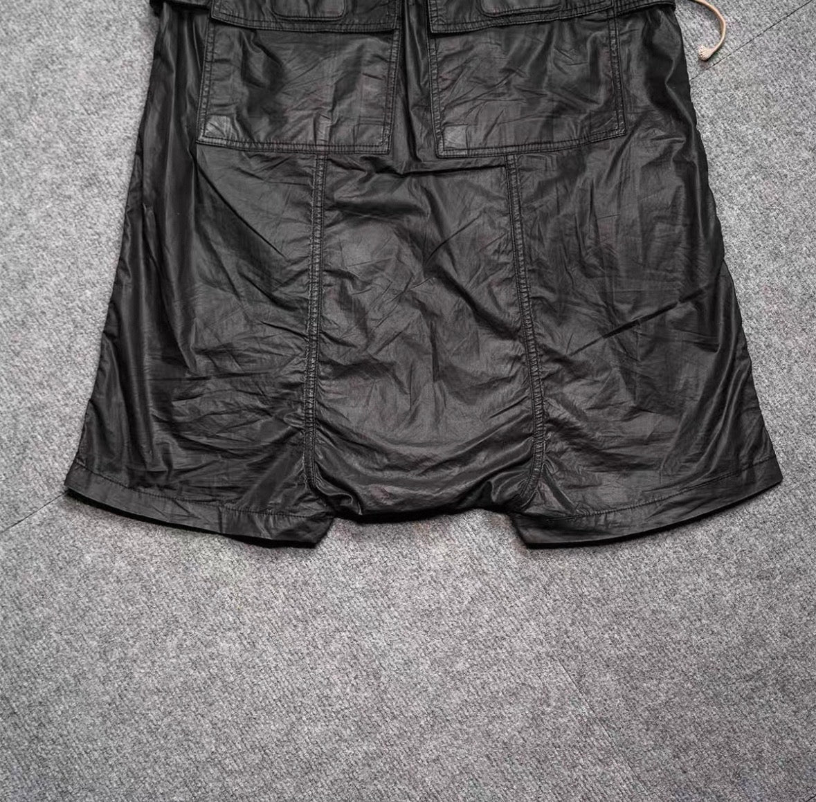 SELFISH SELECT PU leather half pants