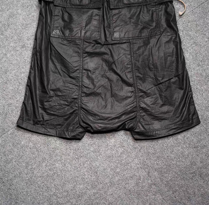 SELFISH SELECT PU leather half pants