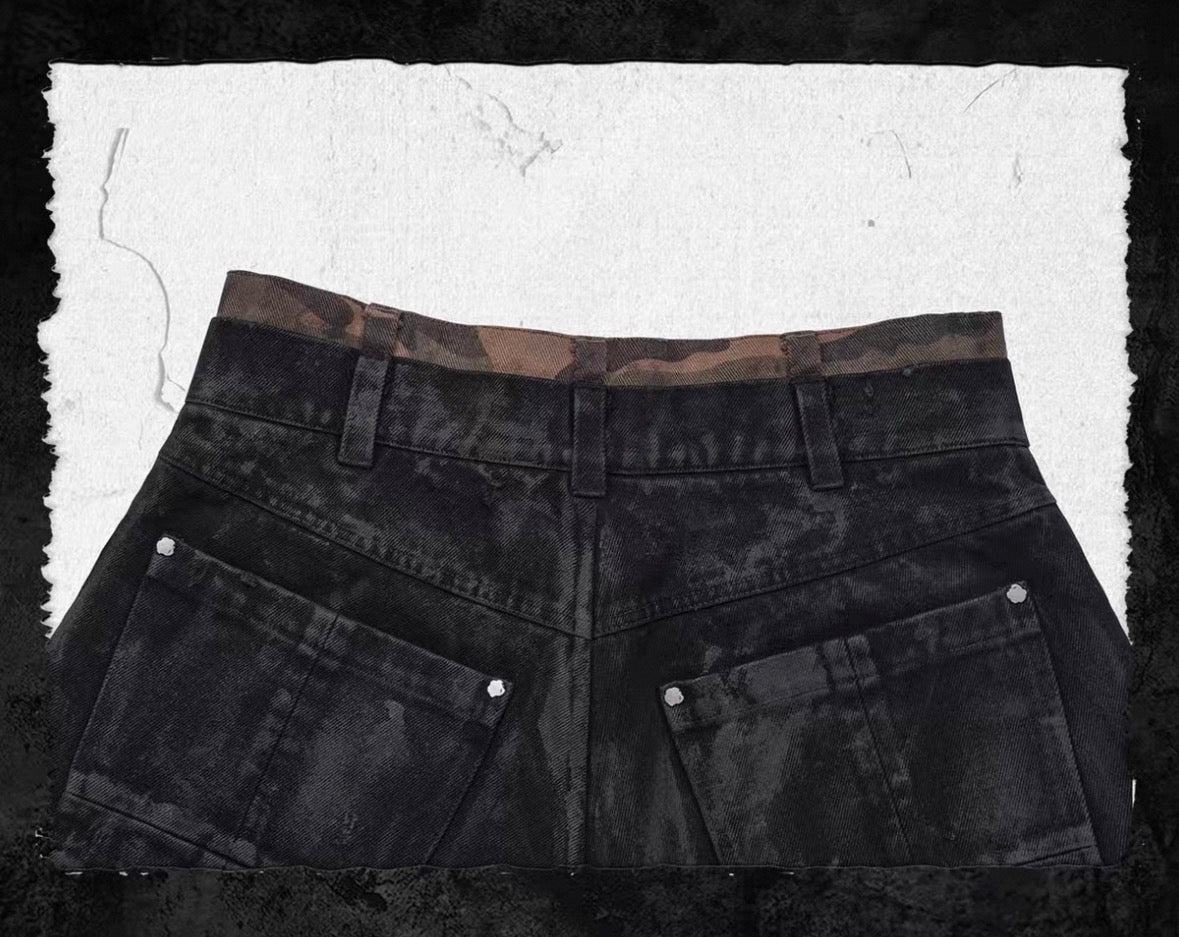 UNDERWATE Camo half pants