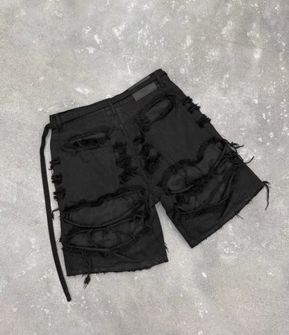 EPOWER Damage Half Pants