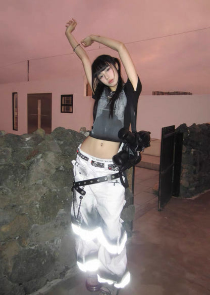 TECNINEGROUP Double Waist Pants