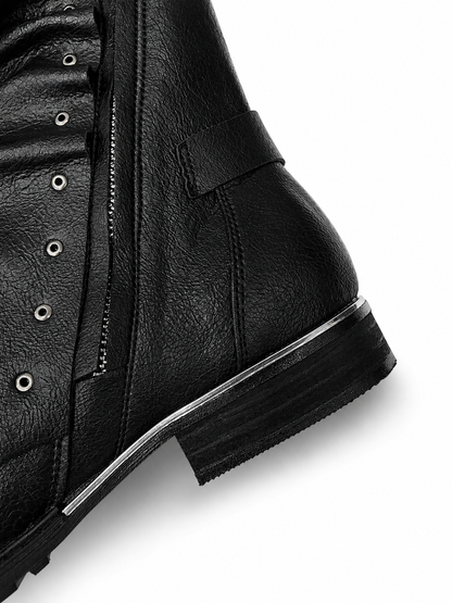 Studded Short Boots
