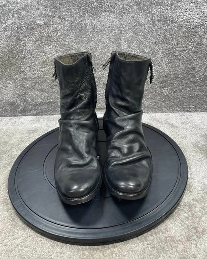 Vintage Washed Mid Boots