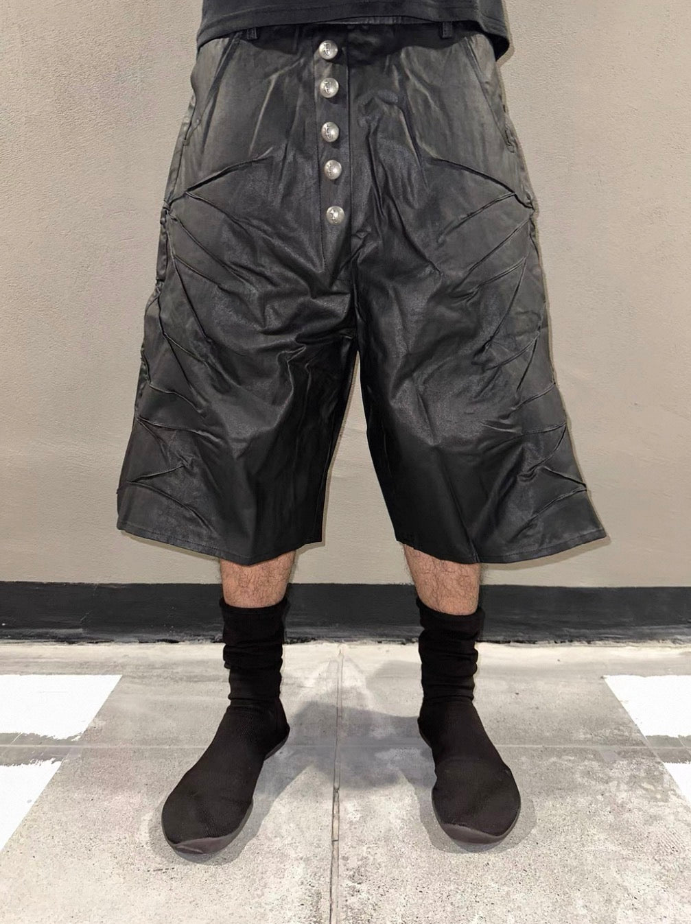 LELOSANGE x JAESTUDIOS Long Half pants