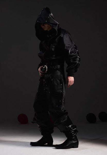 DARKRTPTS Short Length Hoodie Jacket