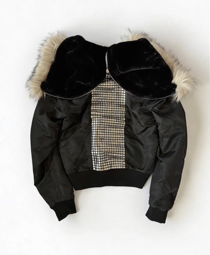 UCAN'TBELIKEME Studs Far Jacket