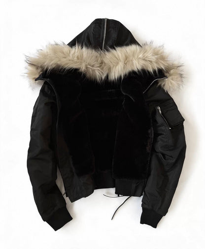 Rivet N2B Fur Collar Flight Jacket