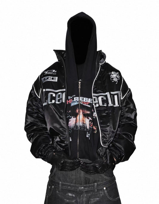 LOSECONTROLEDGE Lettering Jacket