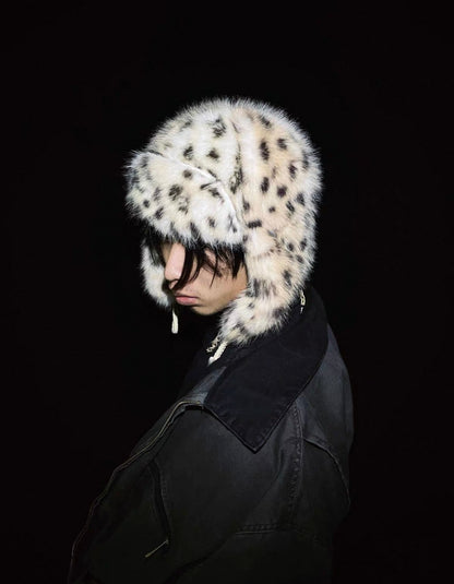 VAJAVU Leopard Flight Cap