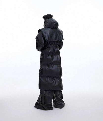 ArguE CulturE PU Leather Long Coats