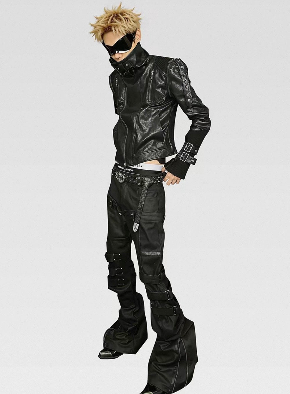 Black Knight Leather Jacket