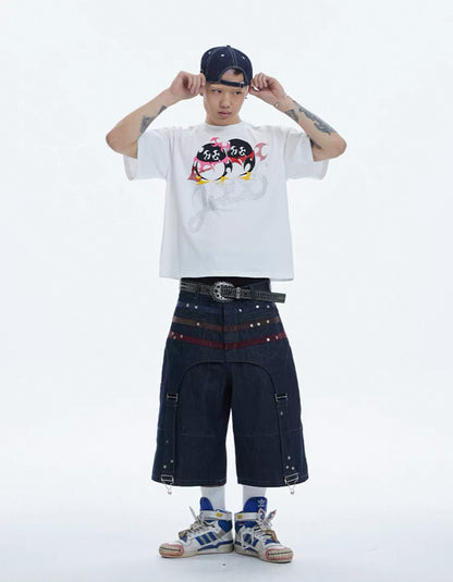 DND4DES Denim Half pants