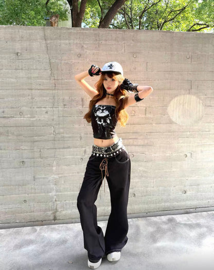 DETW Double Waist Pants
