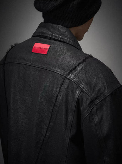 EODUP Wax Denim Jacket