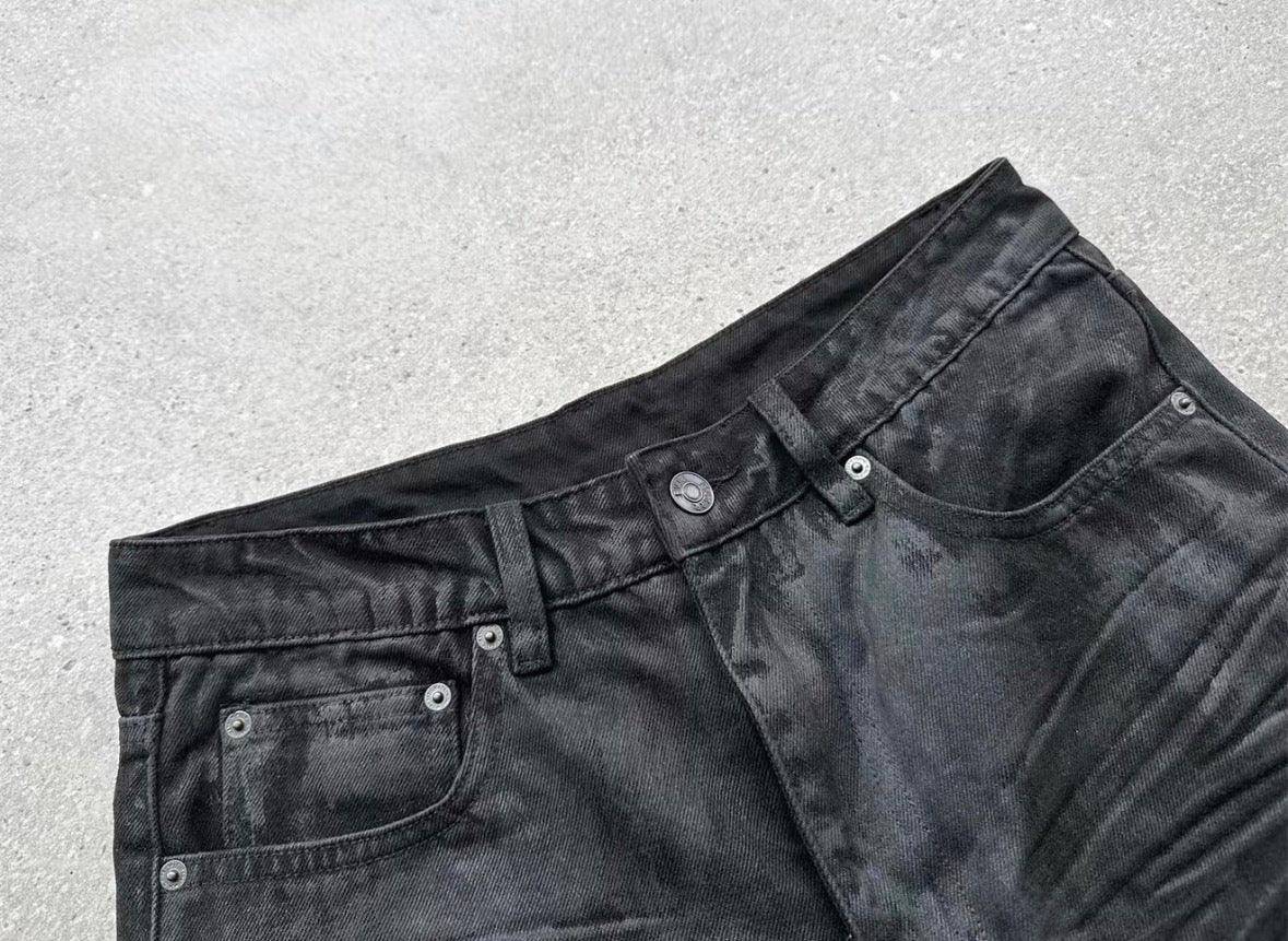 EVI GAZER Black half pants