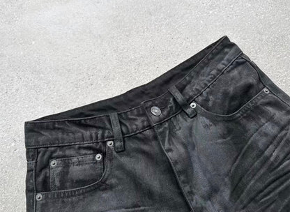 EVI GAZER Black half pants