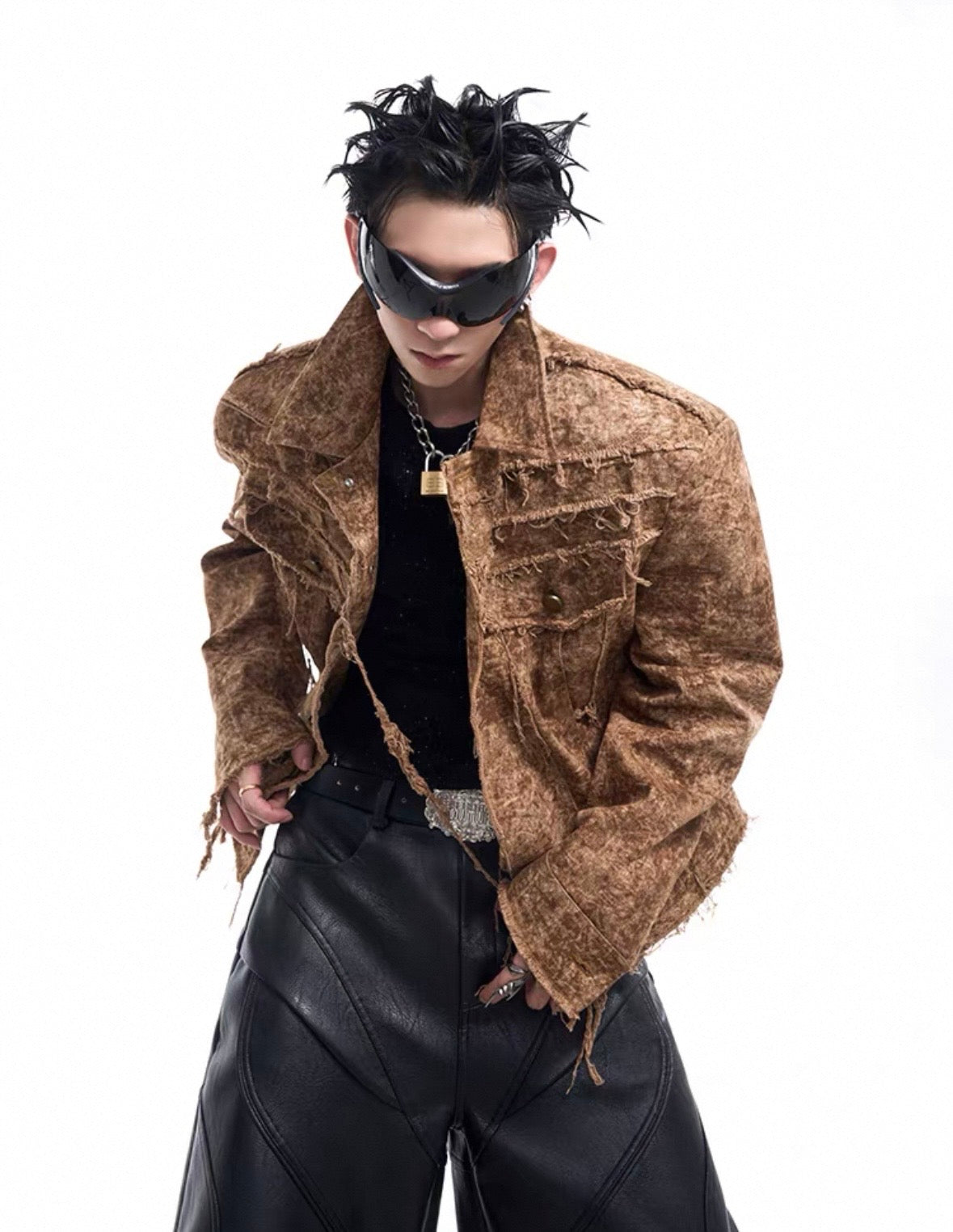 STARTEXCEEDEND Wasteland Distressed Jacket