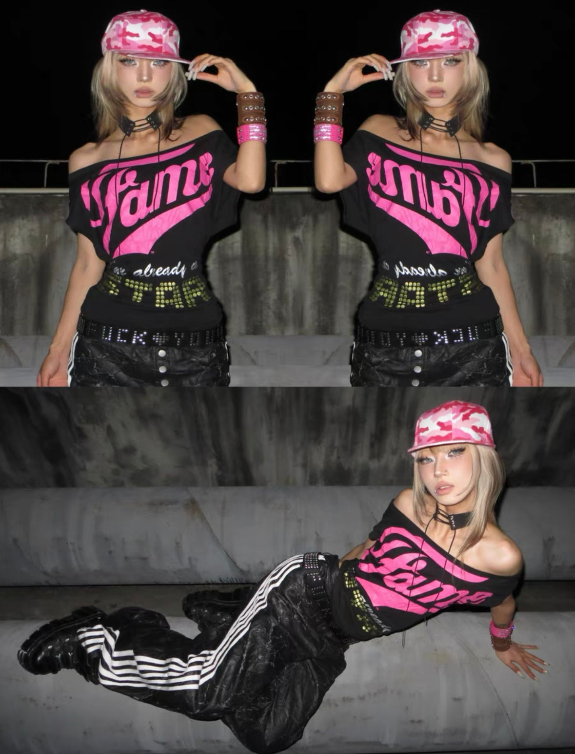 99CLUB Line Pants