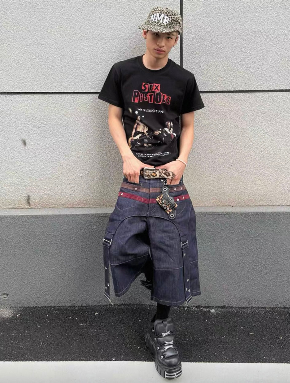 DND4DES Denim Half pants