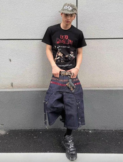 DND4DES Denim Half pants