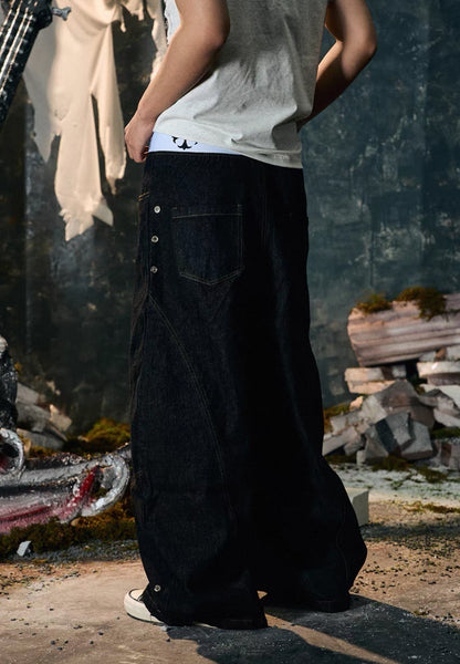 PAIKI Double Waist Pants