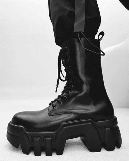 Platform Combat Boots