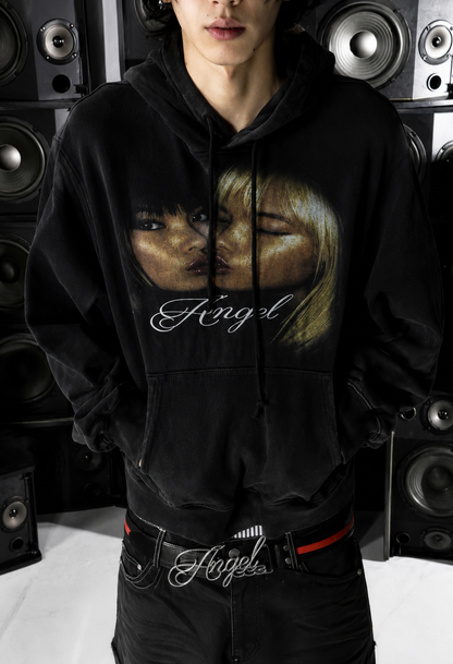 Angel Washed Pullover Hoodie