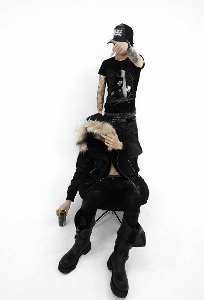 Rivet N2B Fur Collar Flight Jacket