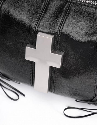 REBELWAVE PU Lether Cross Bag