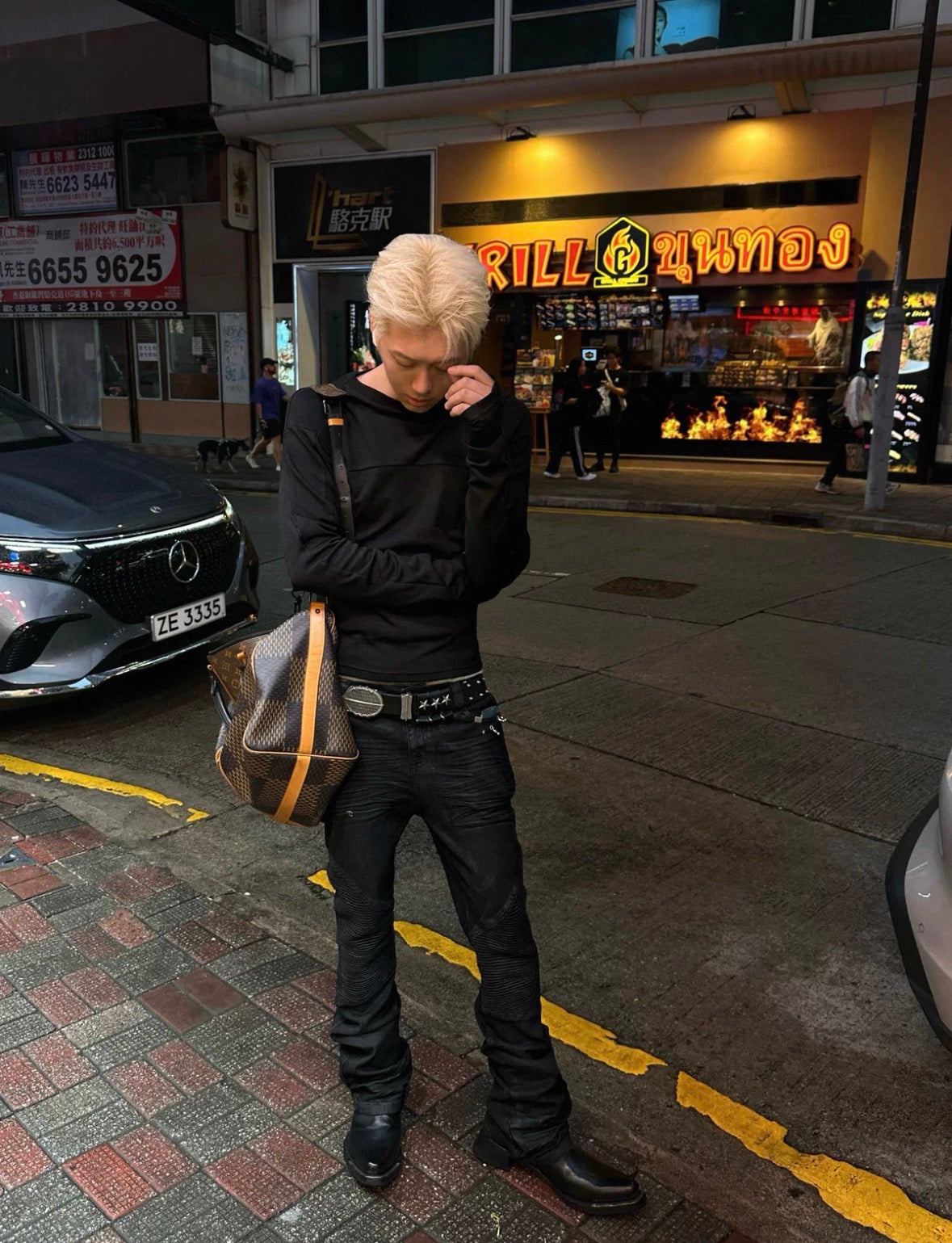 REBEL WAVE Back Cross Long Sleeve