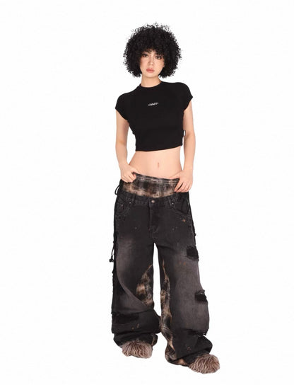 THEWET Double Waist Pants