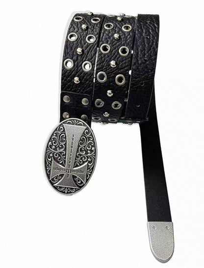 ATANOTHINGNESS Cross buckle belt