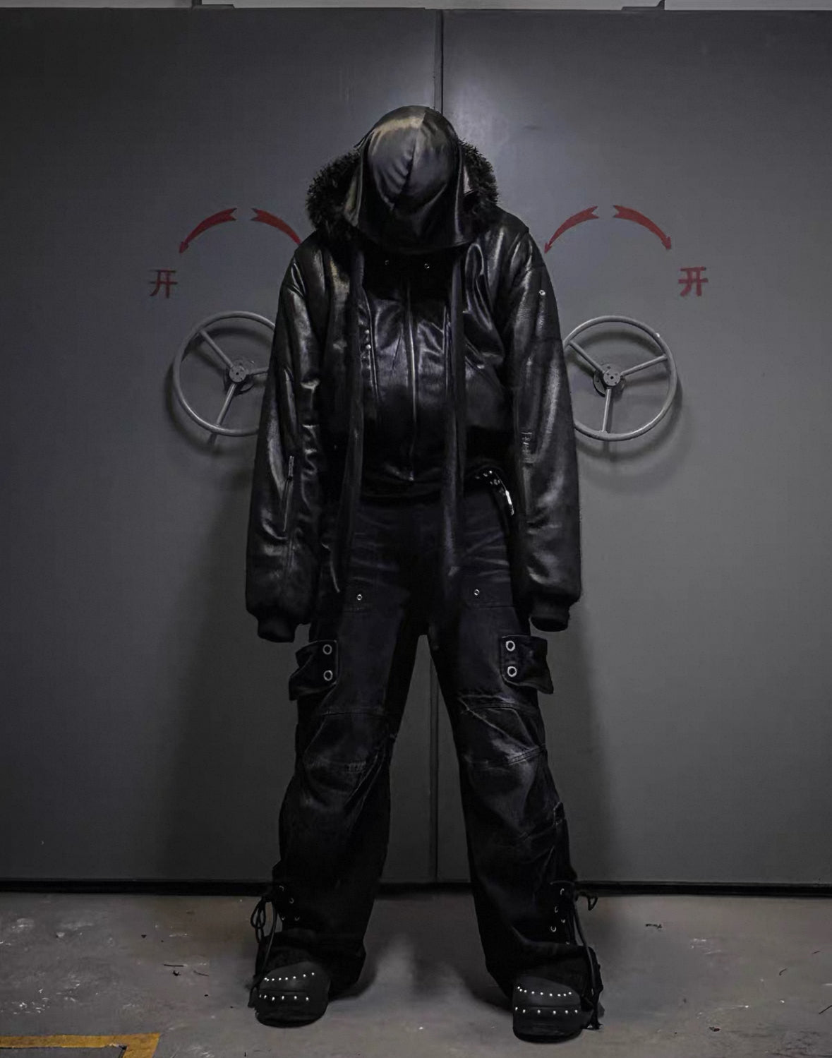 LOSECONTROLEDGE Reversible Bomber Jacket