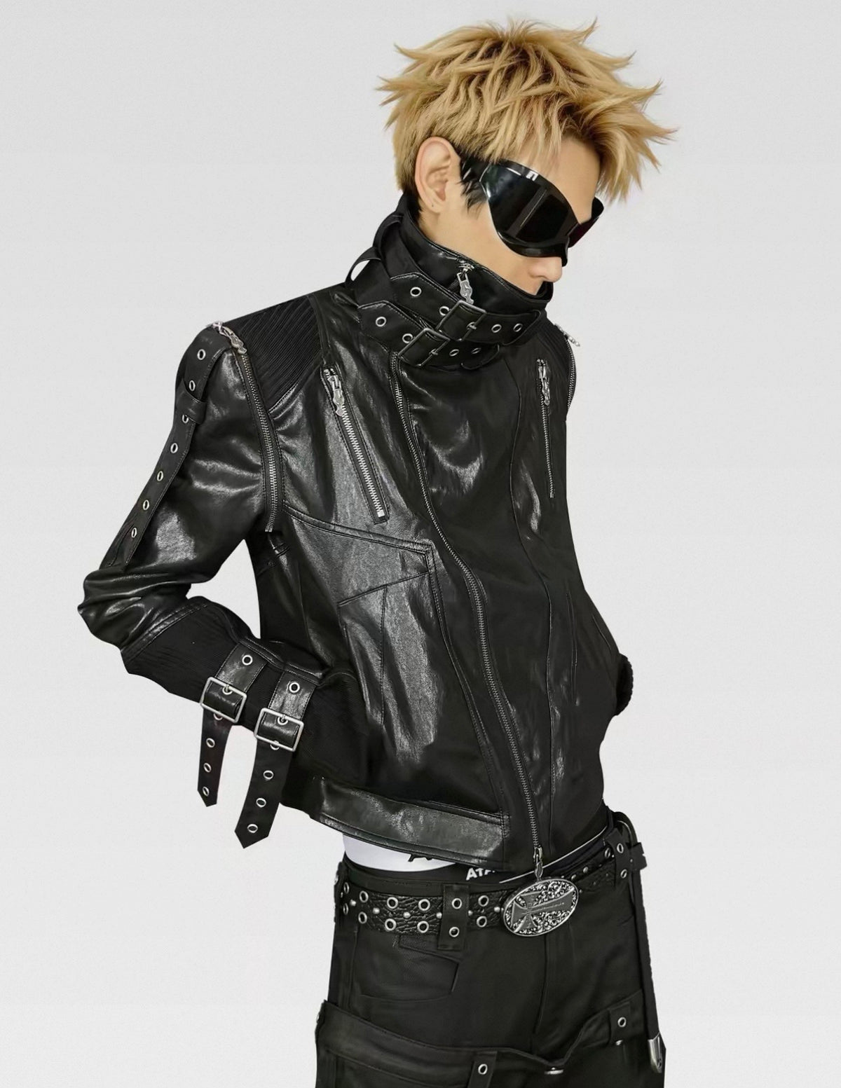 Black Knight Leather Jacket