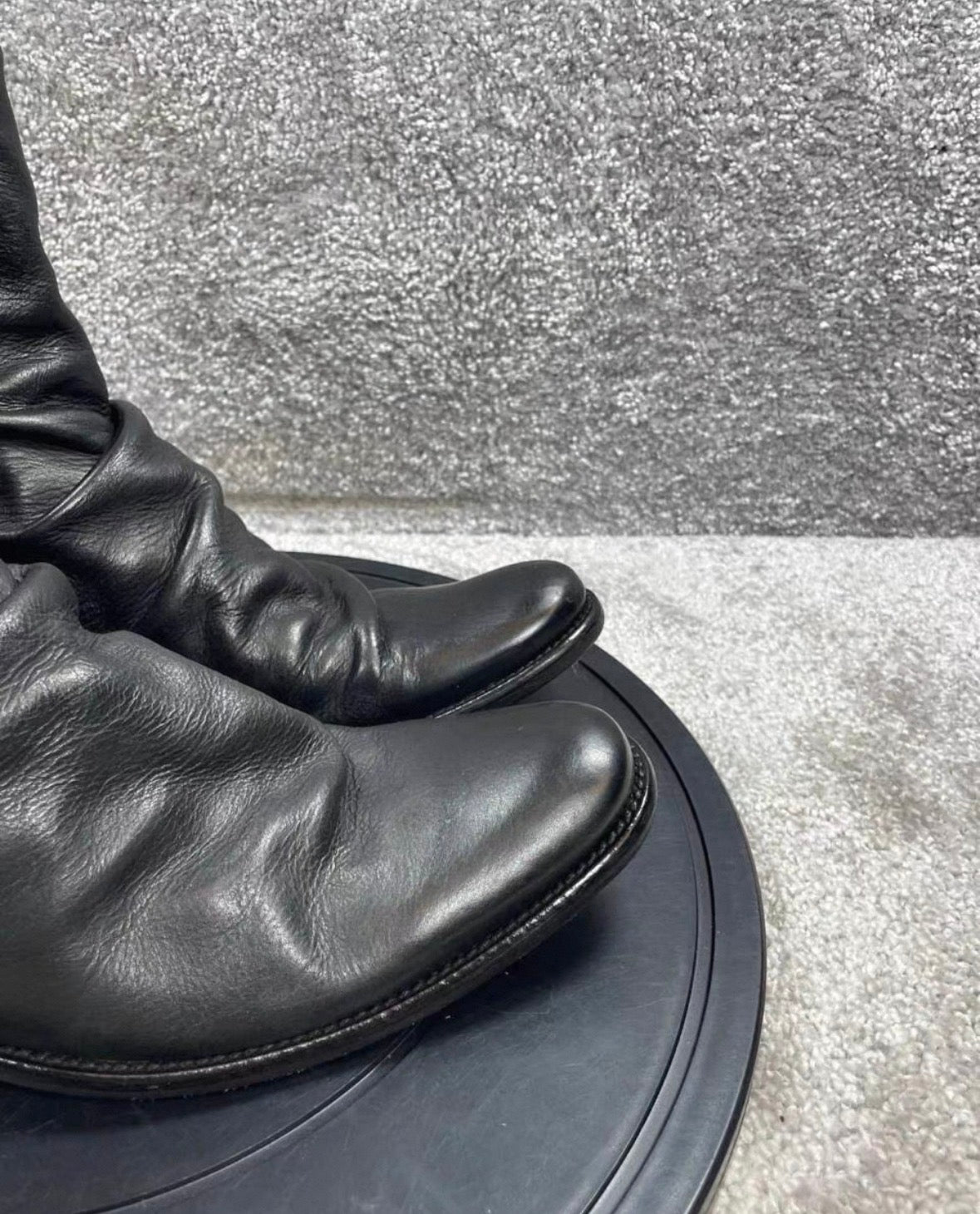 Vintage Washed Mid Boots